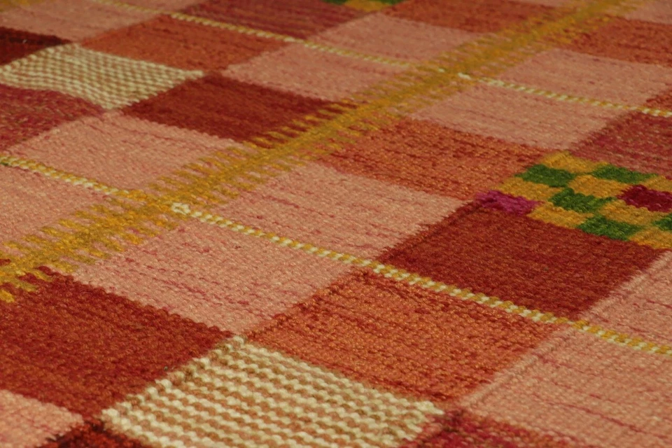 8X10 Rugs Swedish Marianne Richter Inspired kilim rug Vintage for Living Room - Image 2 of 4