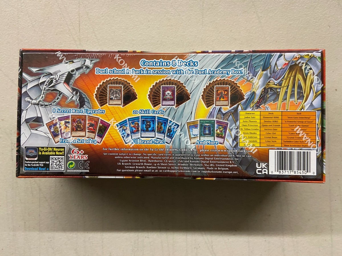Yugioh Speed Duel GX: Duel Academy Box Factory Sealed Brand New IN