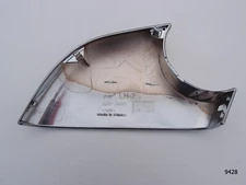 17-25 OEM TESLA MODEL 3 LEFT EXTERIOR MIRROR LOWER CAP housing section CHROME LH