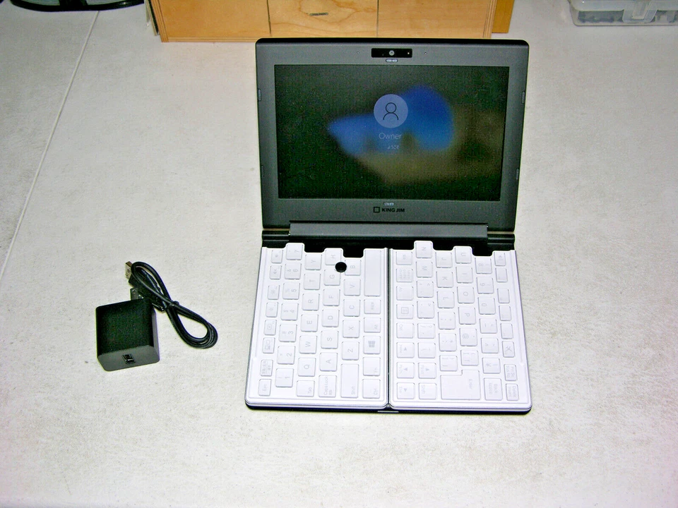 King Jim Portabook XMC10 Netbook UMPC Laptop 701C Windows 10 BT Cam VERY RARE * - Image 2 of 4