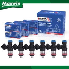 6x Fuel Injector Fit Ford Flex Fusion Lincoln MKS MKX Mazda 6 CX-9 Mercury Sable