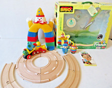 Brio Friends Wooden Railway Billy Blues Train Set Chunky Tracks