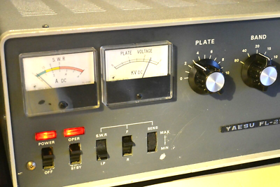 Yaesu FL-2100B HF AMPLIFIER with 2 tubes QB3/300 | eBay