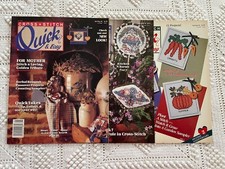 Cross X Stitch Quick & Easy Magazines from 19...