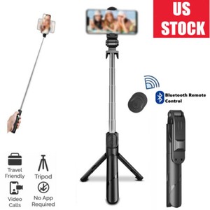 Nouvelle télécommande portable 3 en 1 Selfie Stick Trépied téléphonique pour les selfies vivants