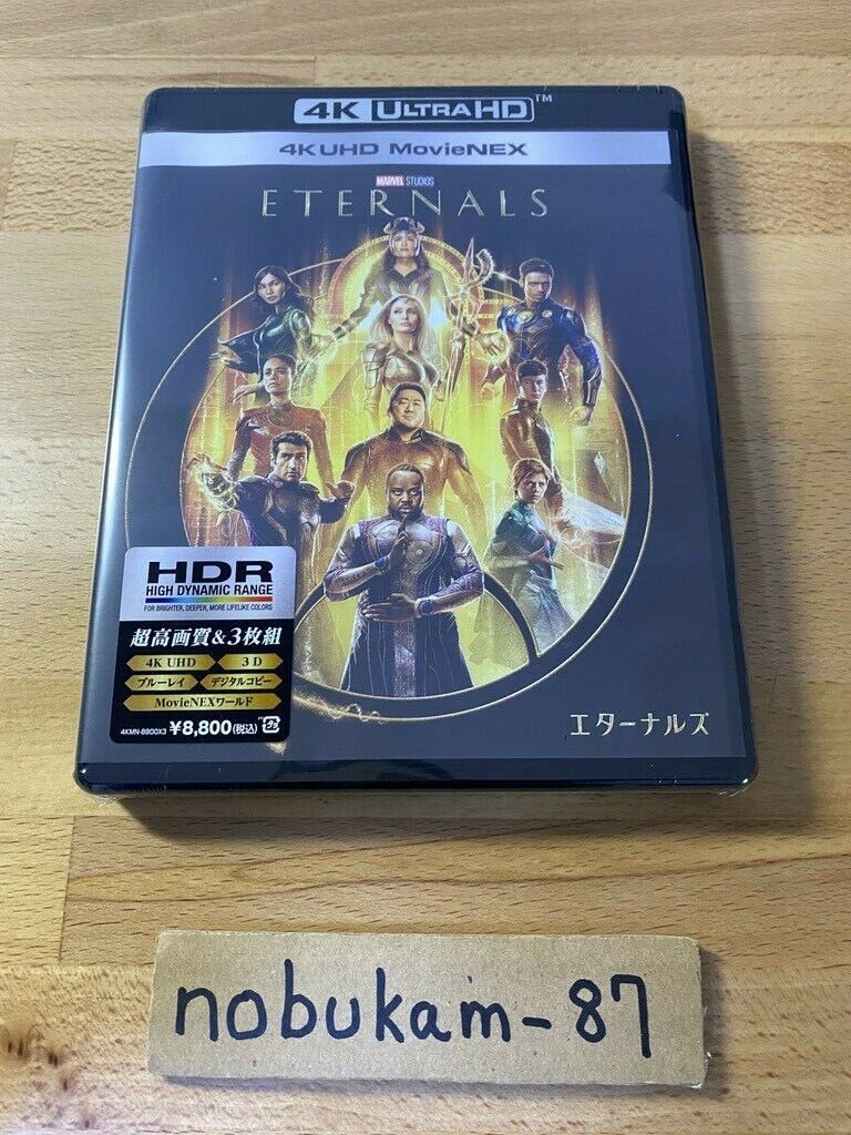 Eternals (4K Ultra HD + Blu-ray + Digital Code, 2022) for sale online