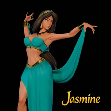 Jasmine, NSFW, SFW, Garage Kit, GK, Resin  Model, Figure, Unpainted, Aladin