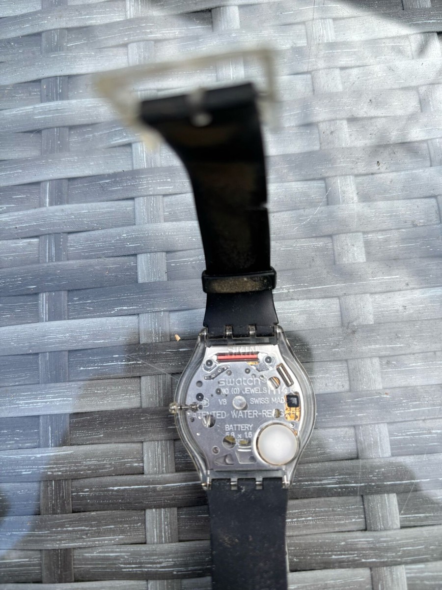Swatch Black CLASSINESS 34mm Case Unisex Watch SFK361 for 