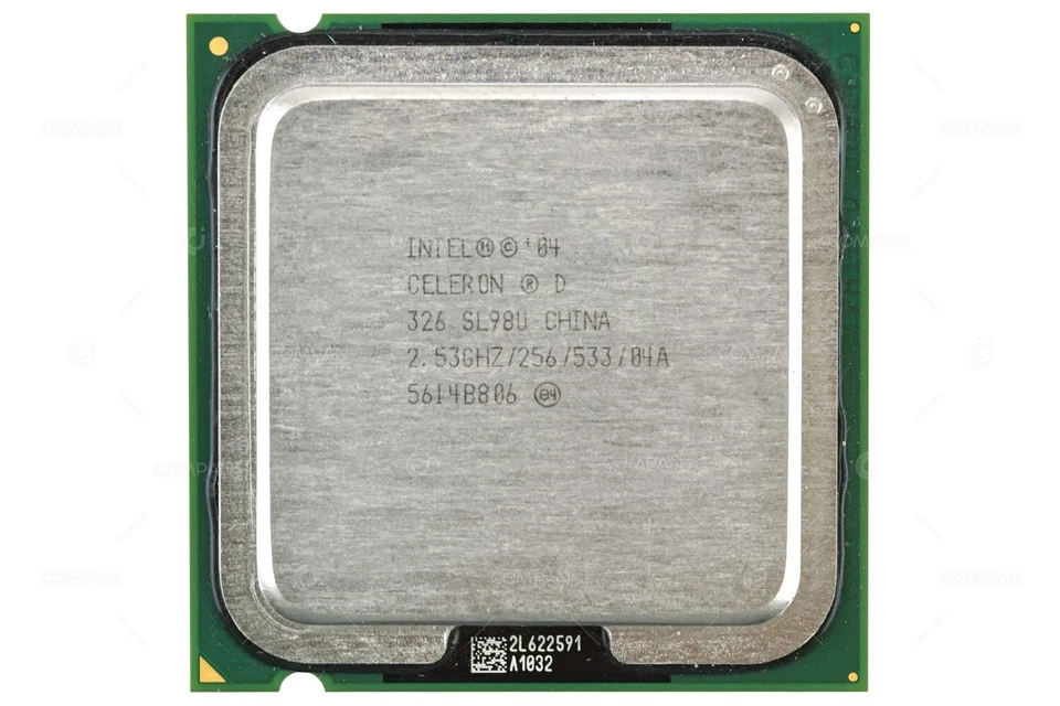 SL98U INTEL CELERON D 326 2.53GHZ 1CORE 256KB CACHE 84W SOCKET LGA775 SL98U - - - Image 2 of 4