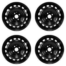 New 15 Replacement Wheels Rims For Toyota Prius Yaris 2012-2019 Set Black