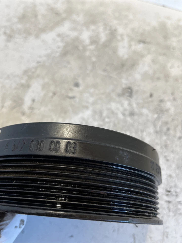 Jeep Grand Cherokee Kurbelwellenriemenscheibe A642030003 Om642 Echt 3.0 CRD 2006 - Bild 4 von 4