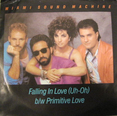 45-rpm-Epic / Miami Sound Machine / Falling In Love (Uh-Oh) / Primitive Love /