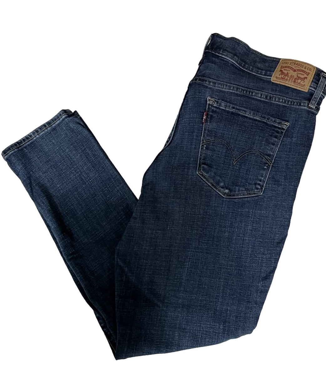 Levis 311 Shaping Skinny Jeans Pants Women Size 32 33” Actual Measurement  Denim