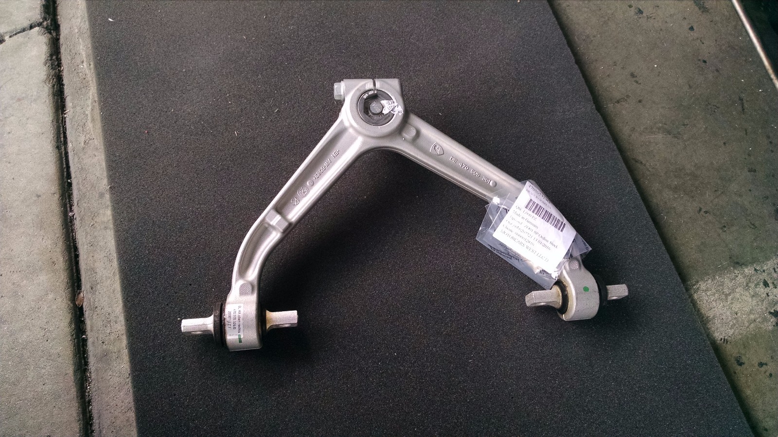 LAMBORGHINI AVENTADOR REAR RIGHT UPPER CONTROL ARM OEM 470505324G