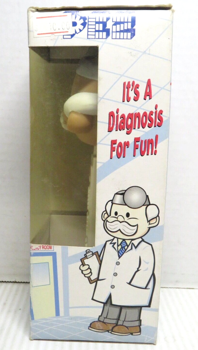 MIB 2002 PEZ DOCTOR FUNKO WACKY WOBBLER BOBBLE HEAD FIGURE | eBay