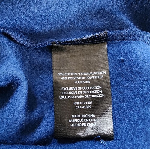 Avengers Sweatshirt Kids M Blue Crewneck Marvel NEW - Picture 5 of 5