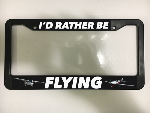 Buy I'd Rather Be Flying Pilot License Plate-- Metal In Smithfield - Foto 9