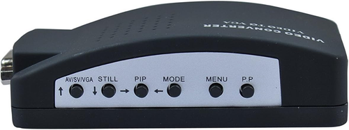 💚Convertitore Adattatore Video Da AV Rca S-Video a VGA per Monitor E Proiettori - Foto 3 di 12