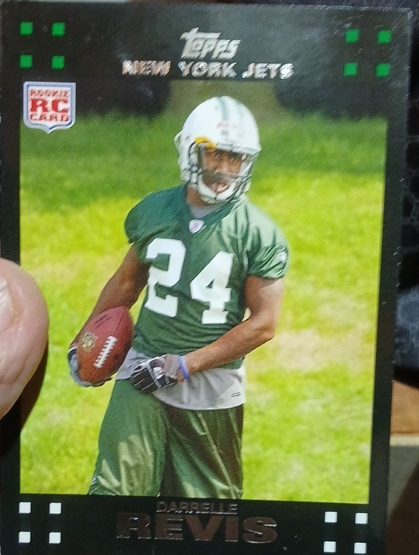 2007 Topps Chrome - Darrelle Revis #TC249 (RC)