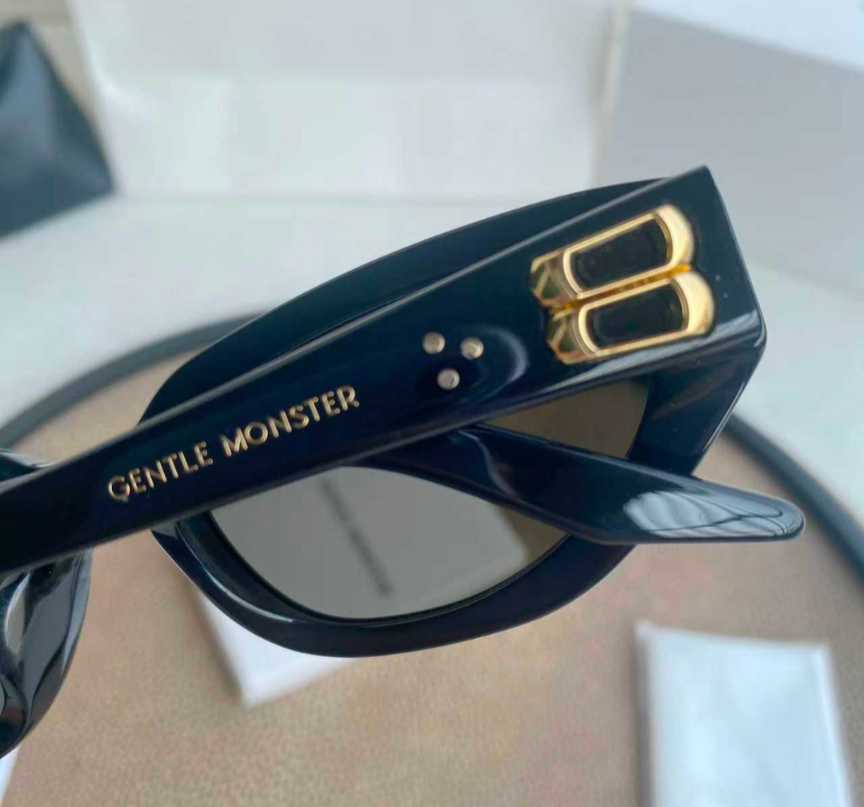 Gentle Monster Duns 01 Sunglasses Black With Case New | eBay