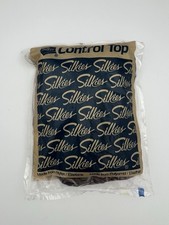 Vintage Silkies Control Top Hose w/Support Legs Medium Taupe 070205 USA
