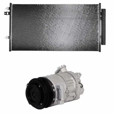 AC Compressor w/ A/C Condenser & Drier For Ram ProMaster City 2015