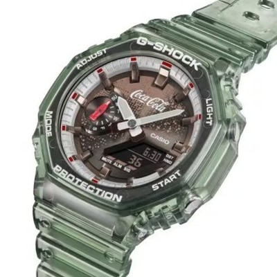 G-SHOCK Coca-Cola GA-2100CC-3AJR 新品 未使用 G-Shock x Coca-Cola 140th GA-2100CC-3AJR Green Bottle Glass Design