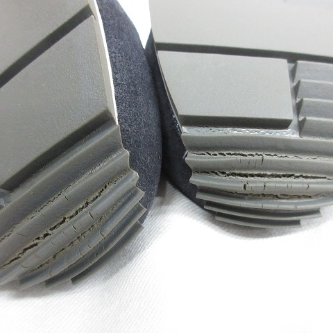 PRADA SPORT Sneakers Low Cut Nylon Leather 65 Green Gray Black Used Box thumbnail 9