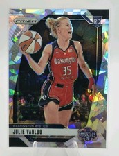 2024 Panini Prizm WNBA - Julie Vanloo #42 Ice Prizm (RC) Washington Mystics