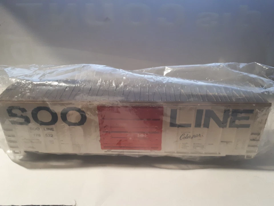 Vintage, Model Train Box Car, SOO Line, mint condition — 第 2/4 张图片