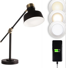 Modern Adjustable LED Desk Lamp with USB Port for Perfect Lighting