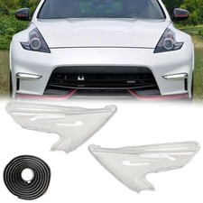Front Left Right Headlight Lens Shell Sealant For Nissan 370z 2009-2021 Front Left Right Headlight Lens Shell Sealant For Nissan 370z 2009-2021