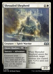 Shrouded Shepherd #236 Wilds of Eldraine