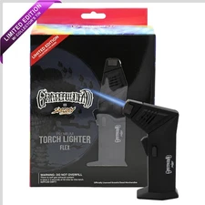 FLEX Torch Lighter - Grateful Dad Gift Set with Black Dab Torch & Collectors Tin