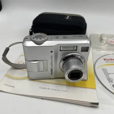 Kodak EasyShare C533 Digital Camera 5.0MP Silver Tested & Working