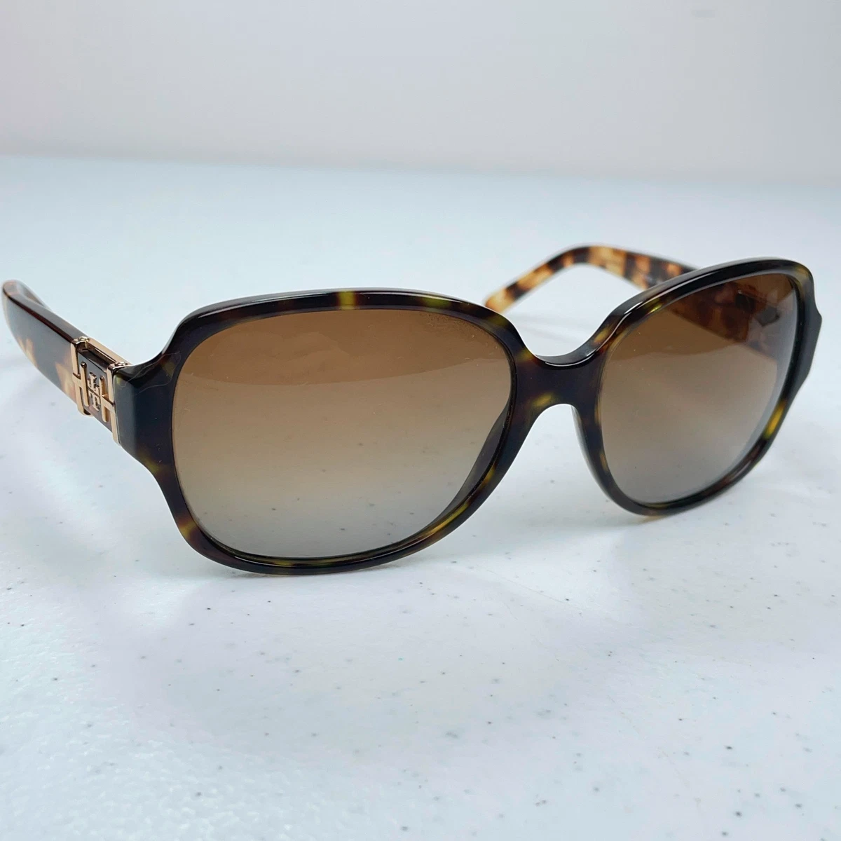 Tory Burch Sunglasses TY 7073 1331/T5 Frames 57 [] 16 135 Polarized Tory Burch Polarized Brown Square Sunglasses for Women for  main image 3
