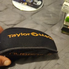 Vintage TaylorMade Nubbins Putter Headcover Black Orange
