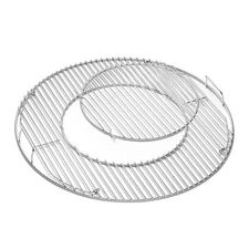 Replacement Hinged Cooking Grate for Weber 22.5 Inch Kettle Performer Master-Tou