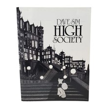 HIGH SOCIETY by Dave Sim - 1st trade paperback edition 1986 Rare
