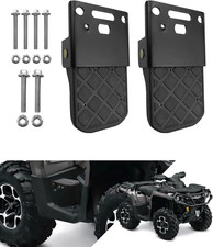 Reposapiés ATV para asiento trasero de pasajero de 4 ruedas compatible universalmente