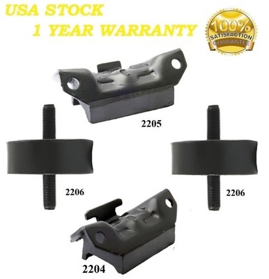 4 PCS MOTOR & TRANS MOUNT FIT PONTIAC GRAND PRIX 6.9L 63-64, LEMANS 5.3L 1963