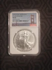 2012-S $1 American Silver Eagle NGC MS69 Struck at San Francisco Mint