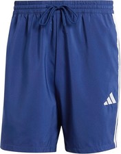 Image of adidas Essentials 3 Stripes Chelsea Mens Training Shorts Blue Gym Size XL BNWT