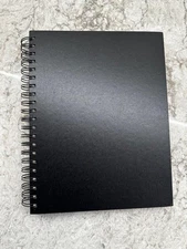 Hardbound Sketch Book 8.5x11 Spiral 80 Sheets 90gsm Acid-Free Drawing Paper