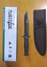 SURVIVOR MINI COMBAT BOWIE KNIFE NIB