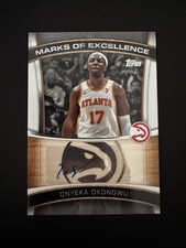 2025-26 Topps - Marks of Excellence Onyeka Okongwu #ME-OO (AU)
