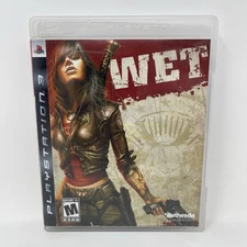 Wet Game Sony PlayStation 3 PS3 Complete CIB w/Manual - Tested & Works
