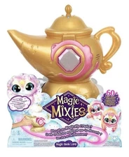 Magic Mixies Magic Genie Lamp Interactive 8" Pink Plush The Real Misting Lamp