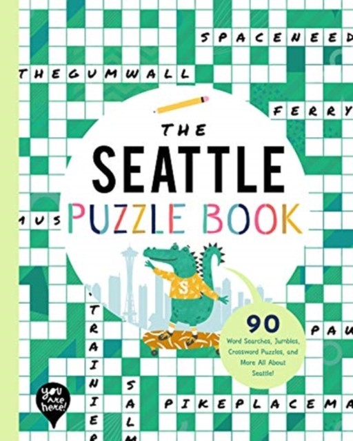 Seattle Puzzle Book by YOU ARE HERE BOOKS (Paperback Book)