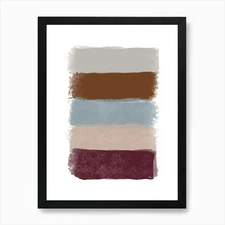 Abstract Fabrics One Art Print Framed Wall Art Poster Canvas Print Picture